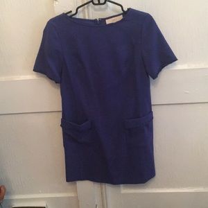Ann Taylor loft periwinkle dress size 0